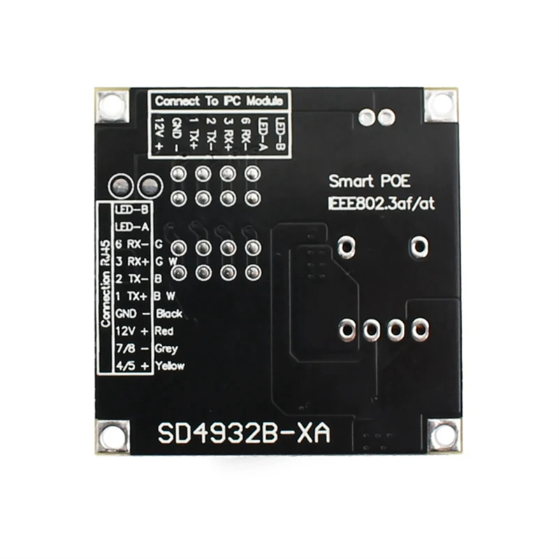Novo! Módulo Poe 48V a 12V par - Power Over Ethernet avaliação e preço